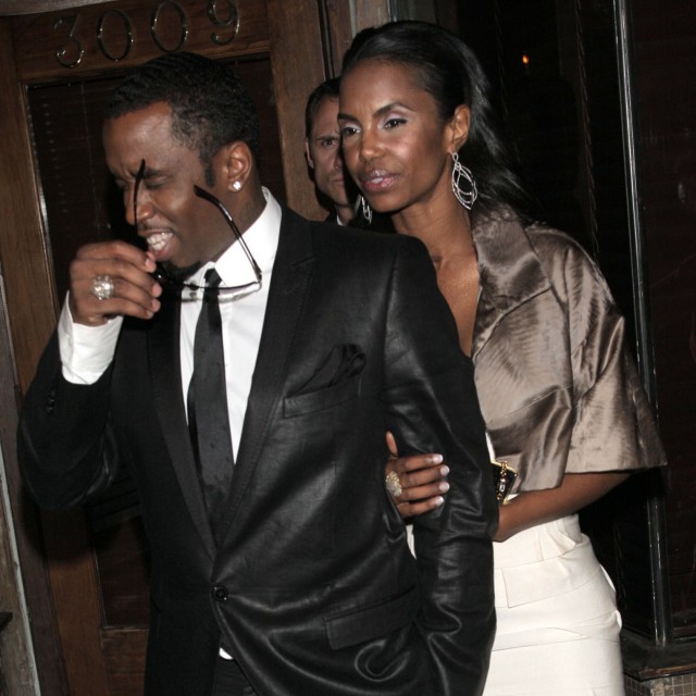 Sean Combs aka P Diddy and Kim Porter