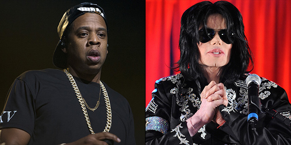 Jay Z and Michael Jackson