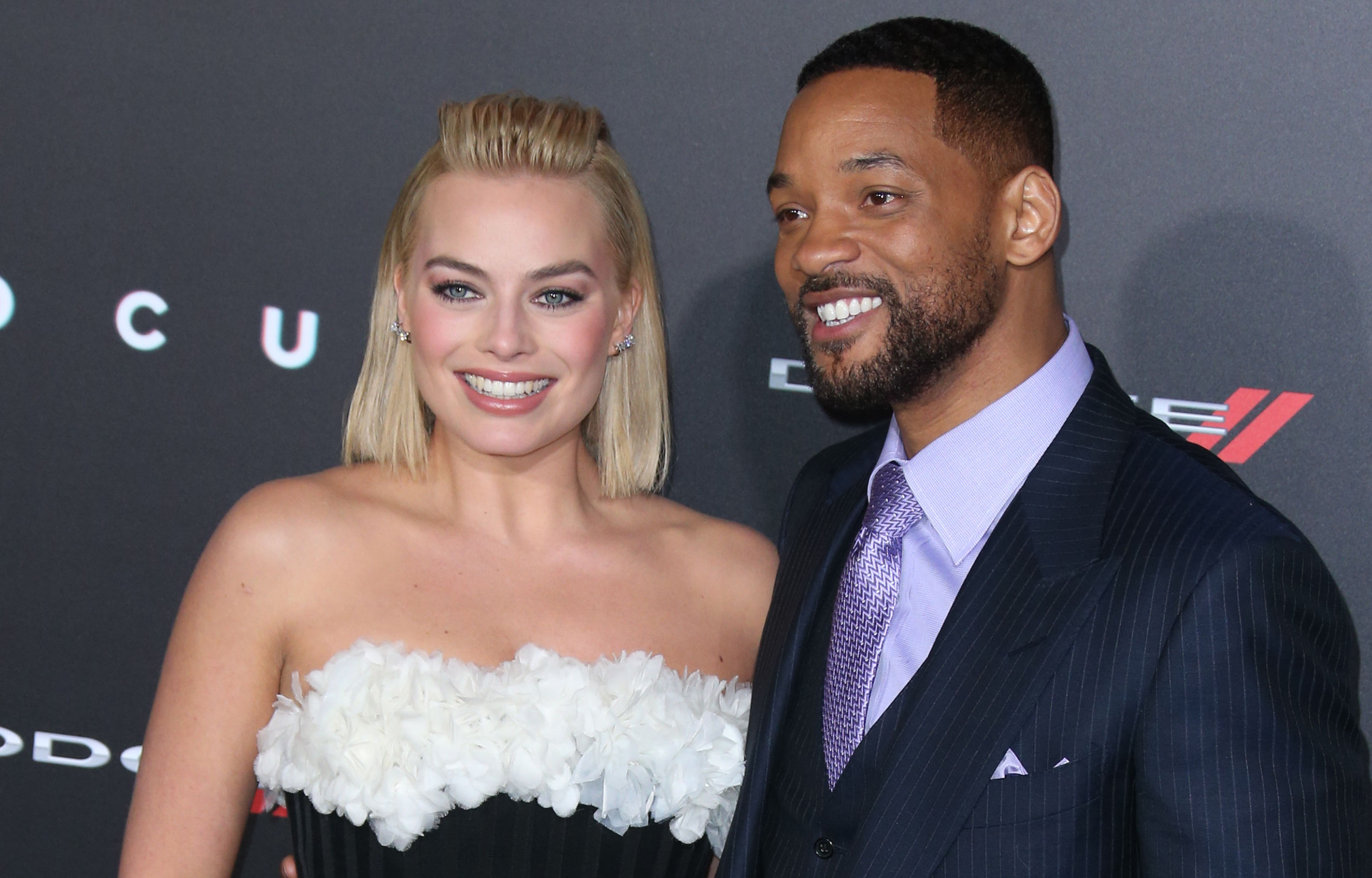 Will Smith and Margot Robbie