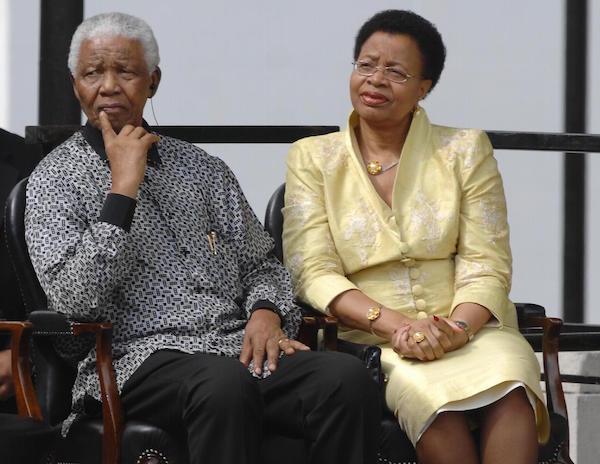 Nelson Mandela and Graca Machel