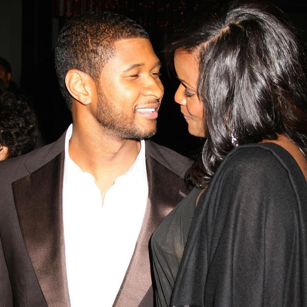 Usher and Tameka Foster