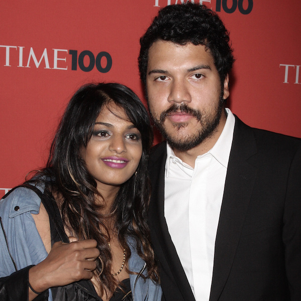 M.I.A. and Benjamin Bronfman