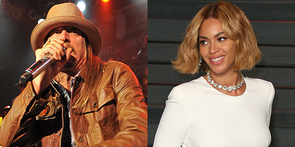 Kid Rock and Beyonce