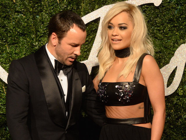 Rita Ora and Tom Ford