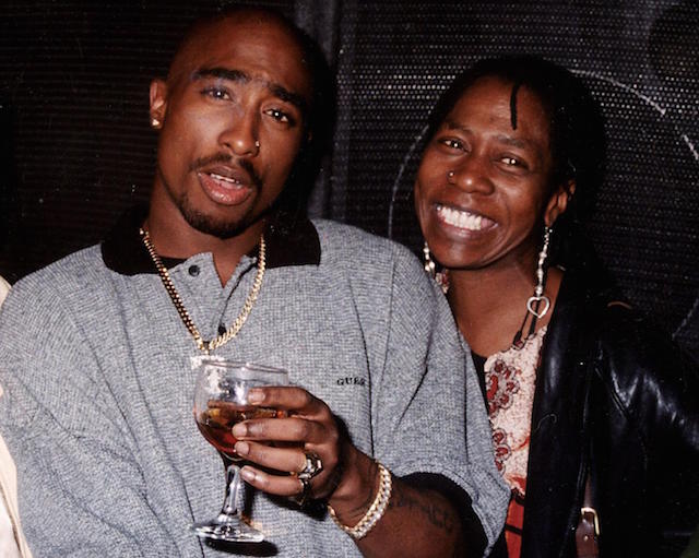 Tupac and Afeni Shakur