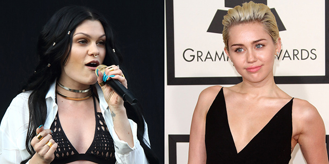 Jessie J and Miley Cyrus