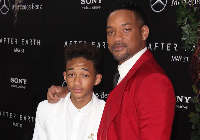 Jaden Smith and Will Smith