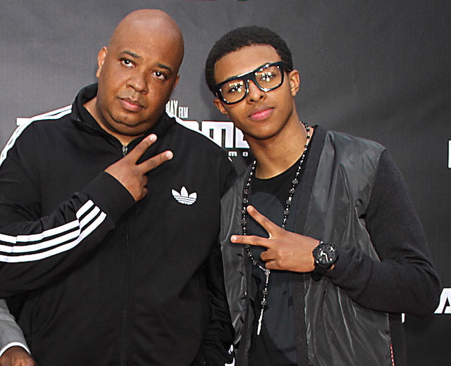 Rev Run and Joseph Jojo Simmons Jr.