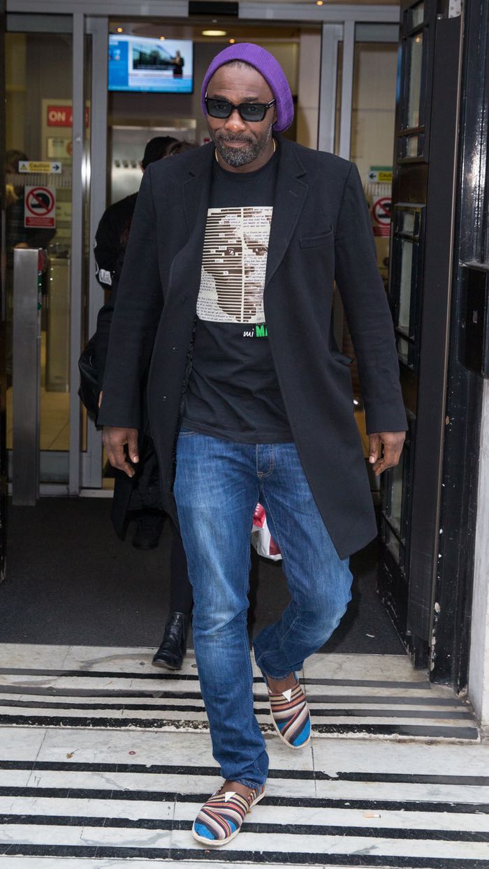 Celebrities at the BBC Radio 2 Studios Featuring: Idris Elba Where: London, United Kingdom When: 21 Nov 2014 Credit: Mario Mitsis/WENN.com