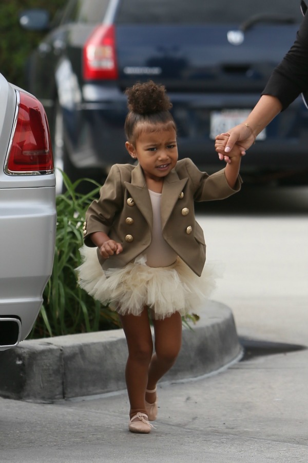 North West seen going to ballet class with her nanny Featuring: North West Where: Los Angeles, California, United States When: 28 Oct 2015 Credit: Michael Wright/WENN.com