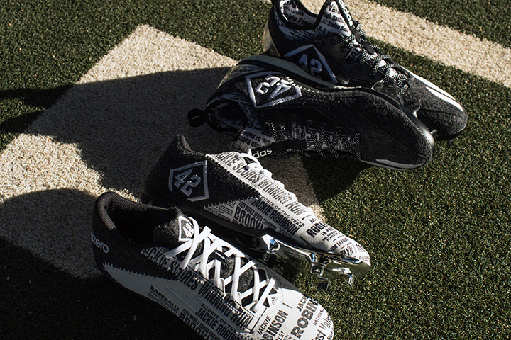 Jackie Robinson x adidas Cleats