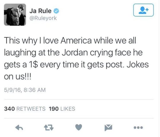 ja rule tweet