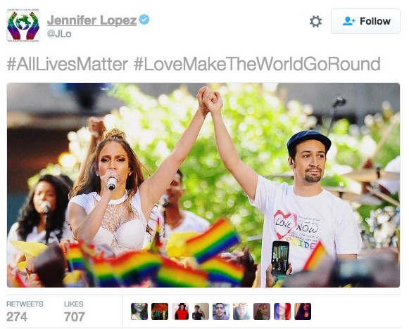 jlo alllivesmatter