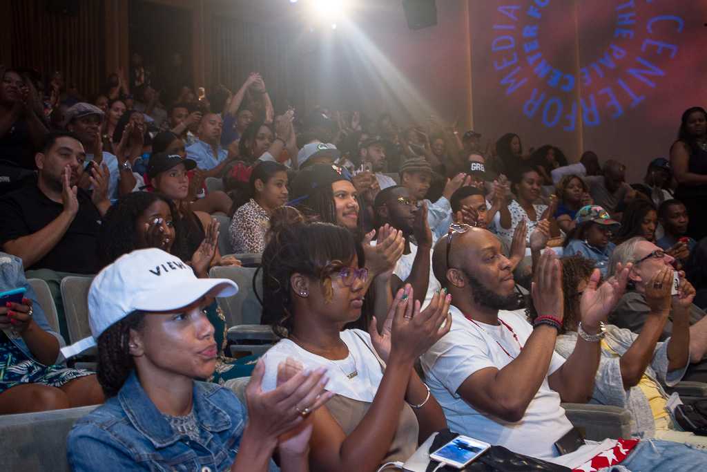 audience shot at paley