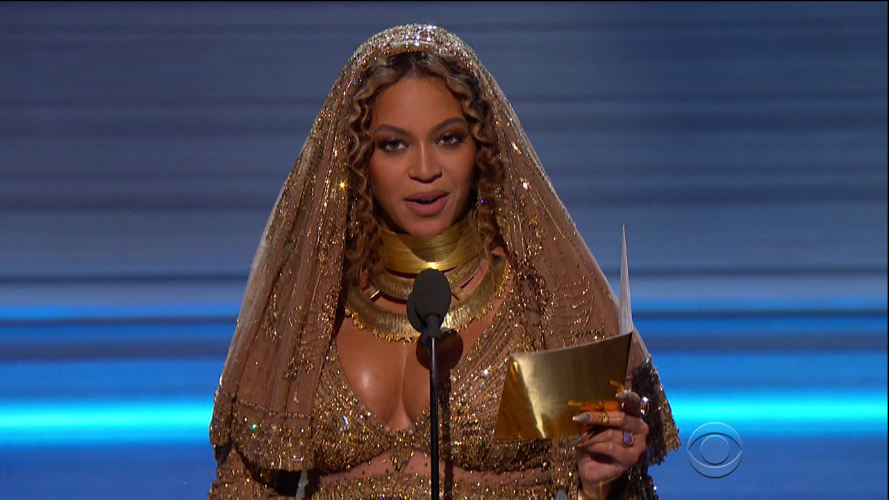 The 59th Annual Grammy Awards hosted by James Corden as seen on CBS.