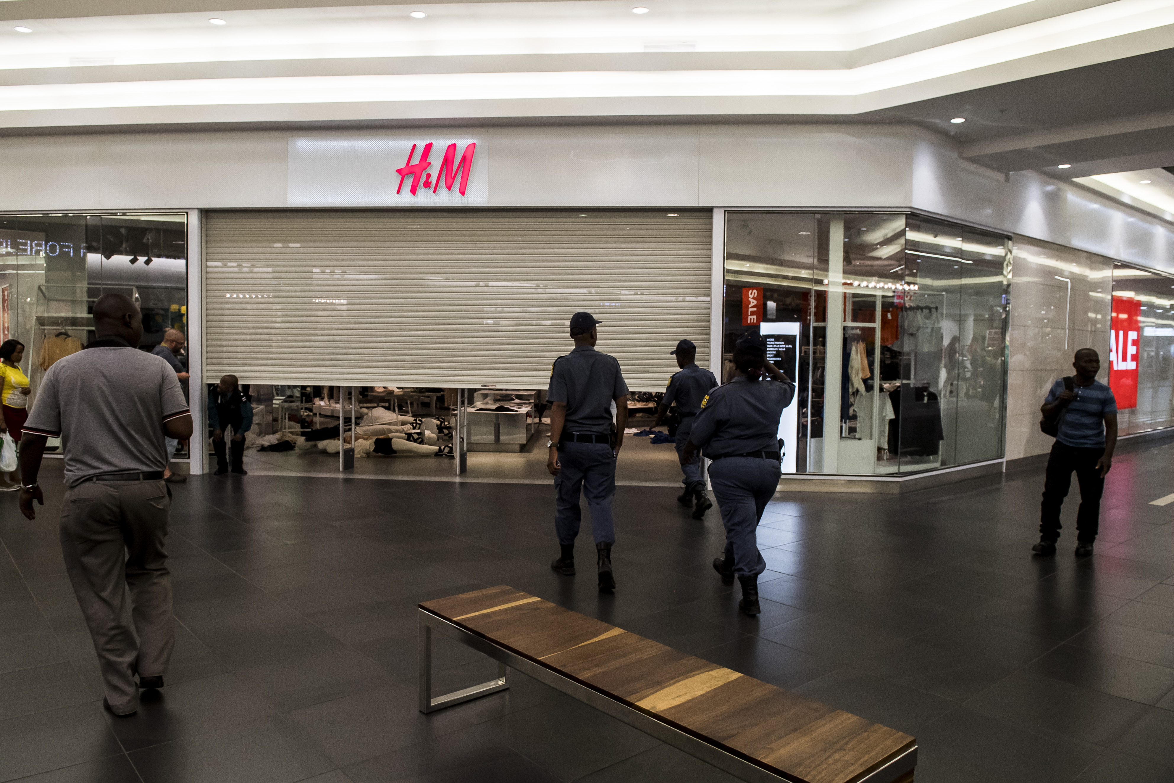 EFF supporters vandalise various H&M stores in South Africa