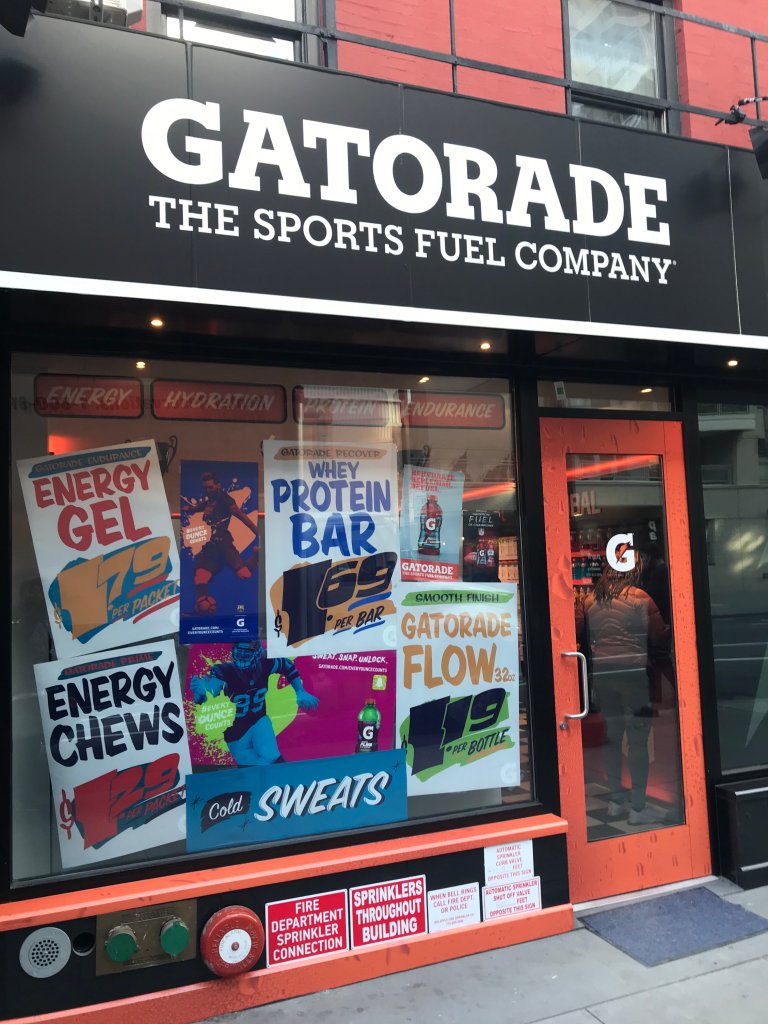 Gatorade Pop Up Shop NYC 4