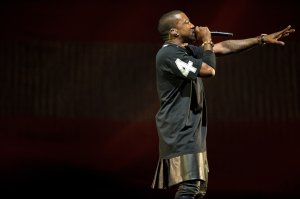 Jay-Z and Kanye West Perform at the Verizon Center