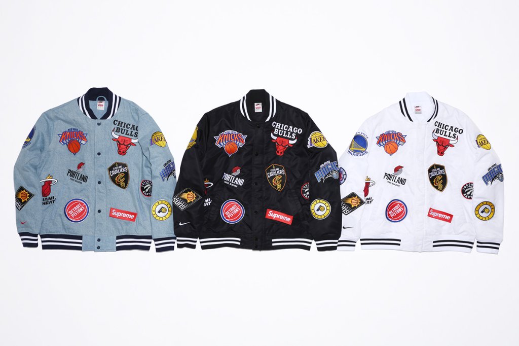 SUPREME X NIKE X NBA COLLECTION