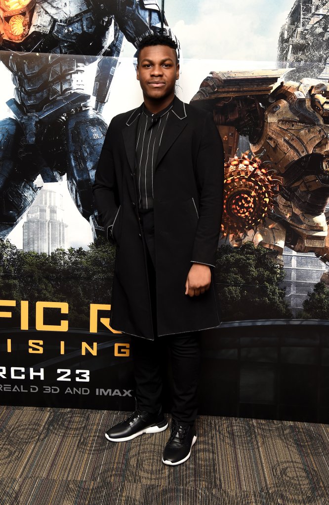 John Boyega Attends Special Screening of Pacific Rim: Uprising in NYC
