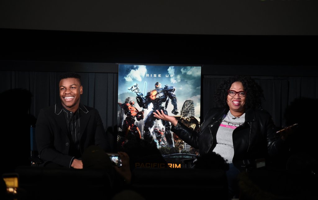 John Boyega Attends Special Screening of Pacific Rim: Uprising in NYC