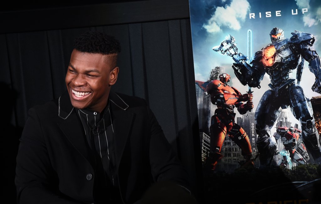 John Boyega Attends Special Screening of Pacific Rim: Uprising in NYC