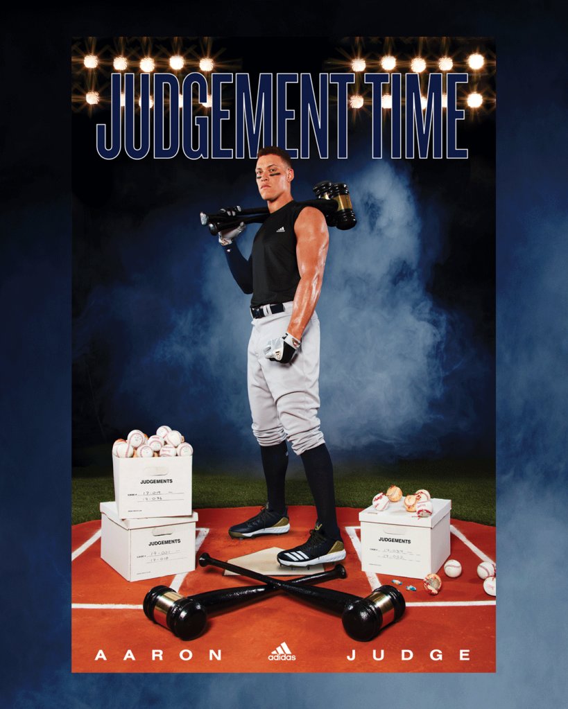 Aaron Judge for adidas