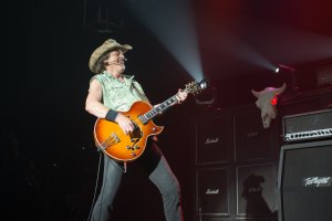 Ted Nugent performs live