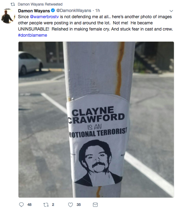 Damon Wayans Lethal Weapon Tweets