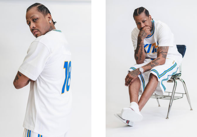 KITH X MITCHELL & NESS ALLEN IVERSON