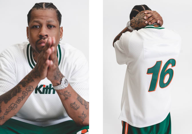 KITH X MITCHELL & NESS ALLEN IVERSON