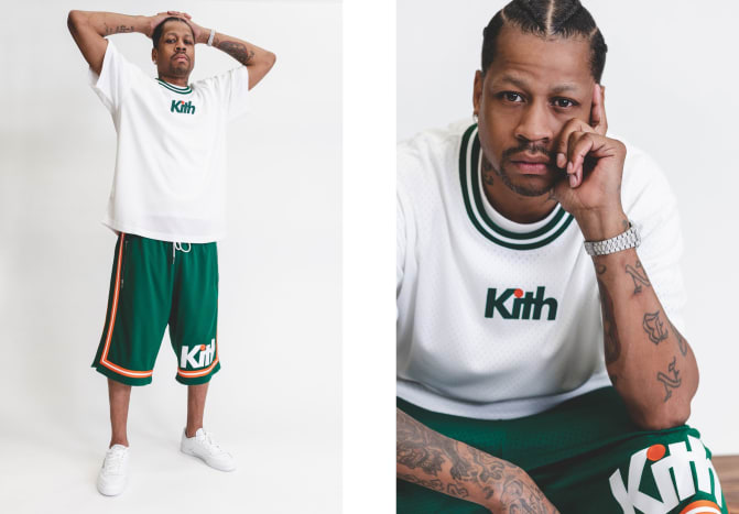 KITH X MITCHELL & NESS ALLEN IVERSON