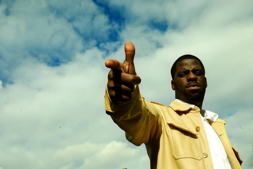 US rapper Rhymefest meets David Cameron