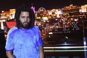 J.Cole Surprise Performance at Apex Social Club at Palms Casino Resort