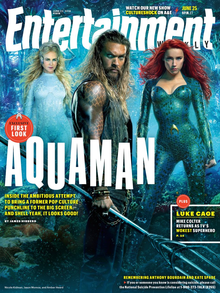 Aquaman in Entertainment Weekly