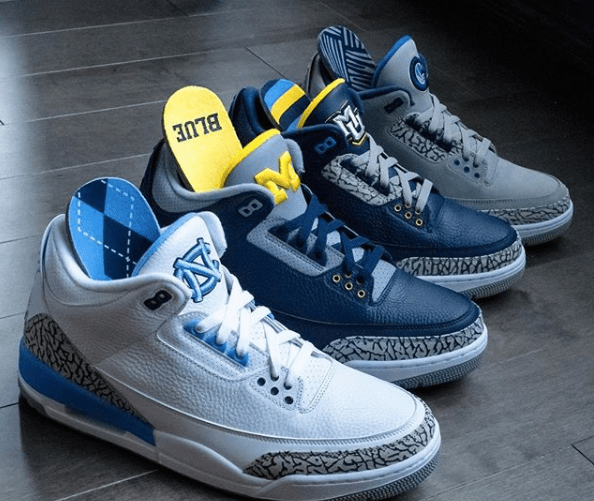 Air Jordan 3 PE's