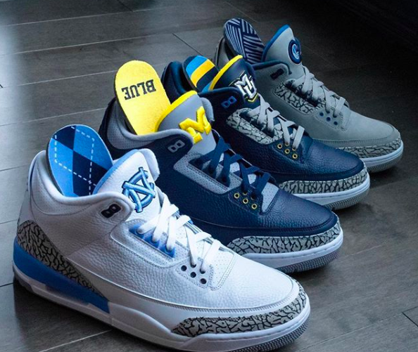 Air Jordan 3 PE's