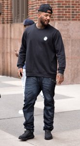 Rapper The Game leaving Z100
