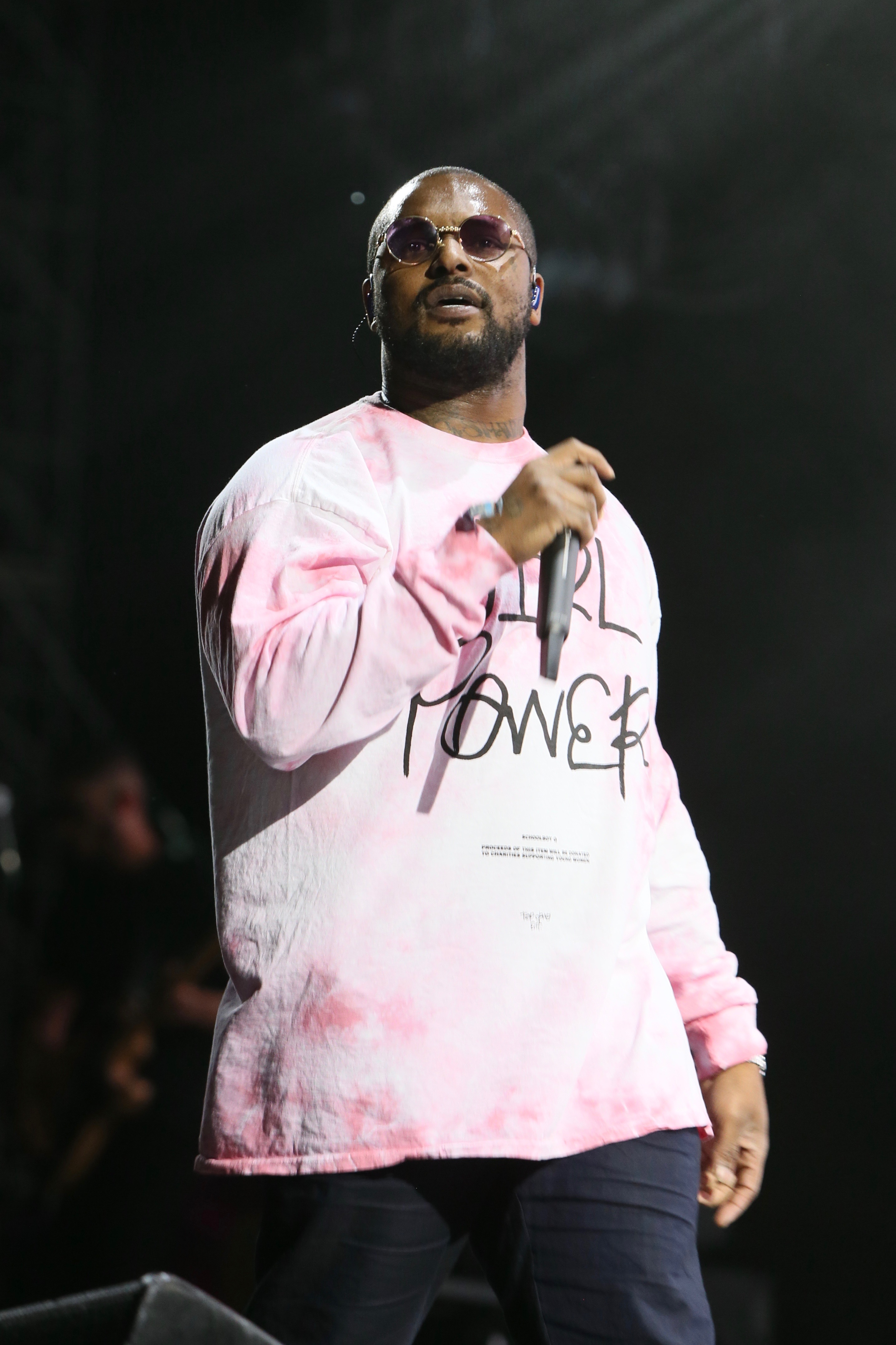 Schoolboy Q seen performing at Coachella weekend 1 day 2