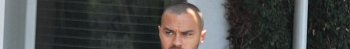 Jesse Williams has lunch at Fred Segal