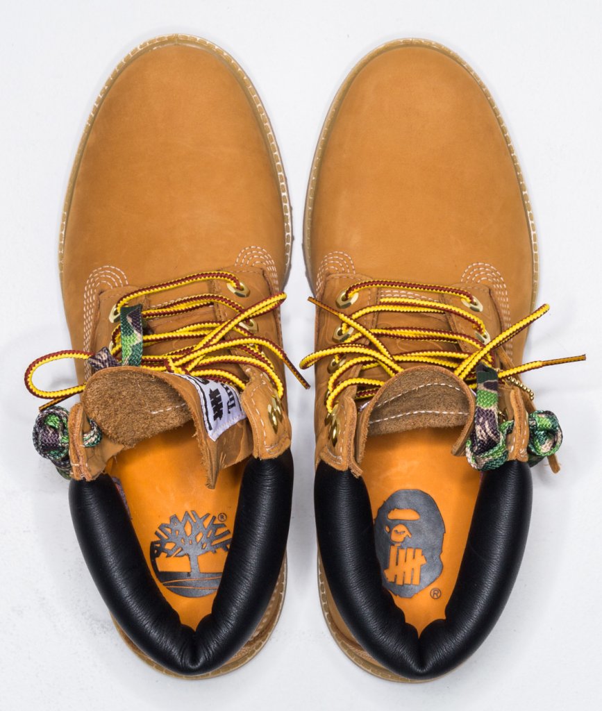 BAPE X UNDEFEATED TIMBERLAND BOOT