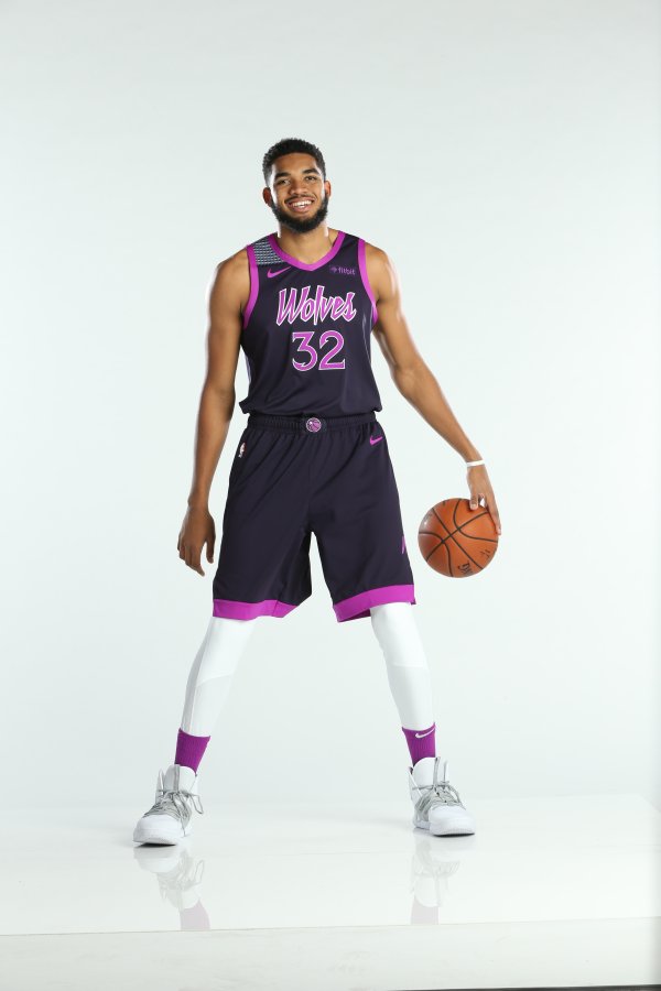 Minnesota Timberwolves Prince City Edition Fitbit Uniforms