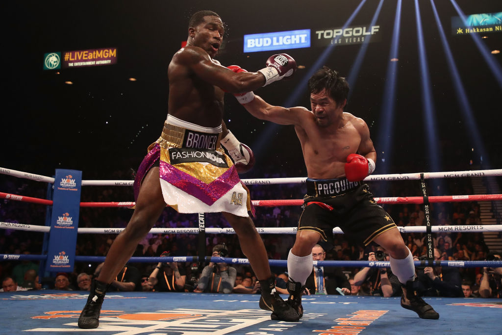 Manny Pacquiao v Adrien Broner