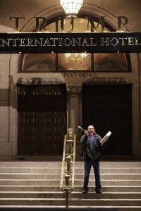Activists Hold Native Round Dance In Protest At Trump International Hotel