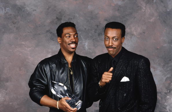 Eddie Murphy & Arsenio Hall at the People's Choice Awards