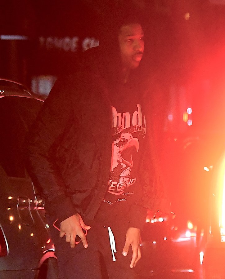 Tristan Thompson and mystery girl