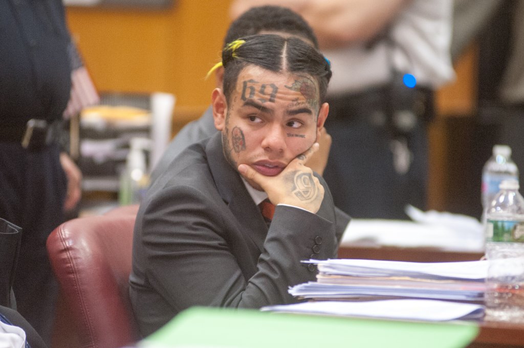 Tekashi 69 at court hearing