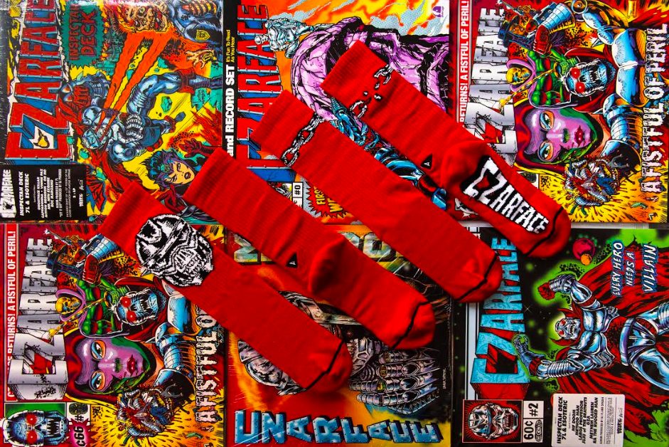 Arvin Goods X CZARFACE Sock Line