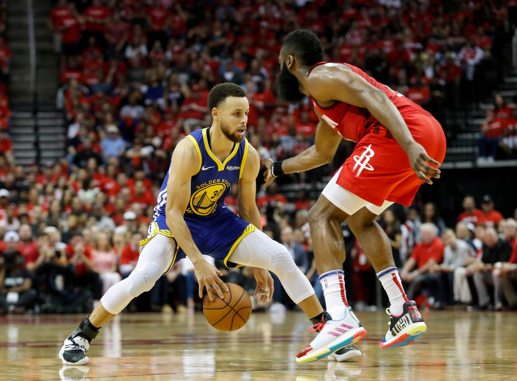 Golden State Warriors v Houston Rockets - Game Three