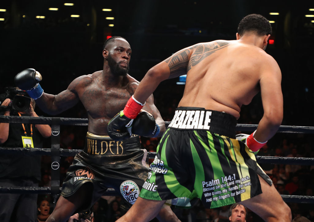 Deontay Wilder v Dominic Breazeale